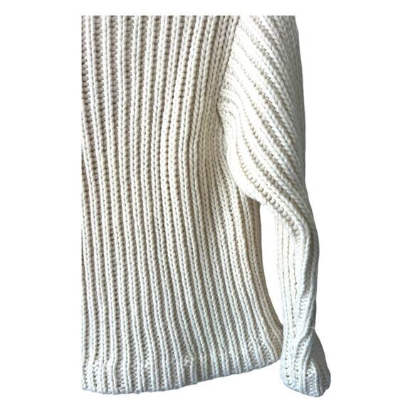 Zara Women's Alpaca Wool Jacket Zip Up Beige made in Italy Size Medium - Picture 9 of 10